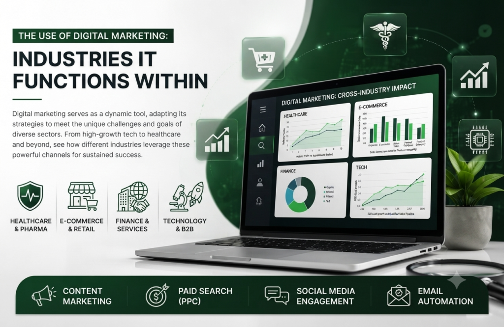 The Use of Digital Marketing: Industries It Functions Within